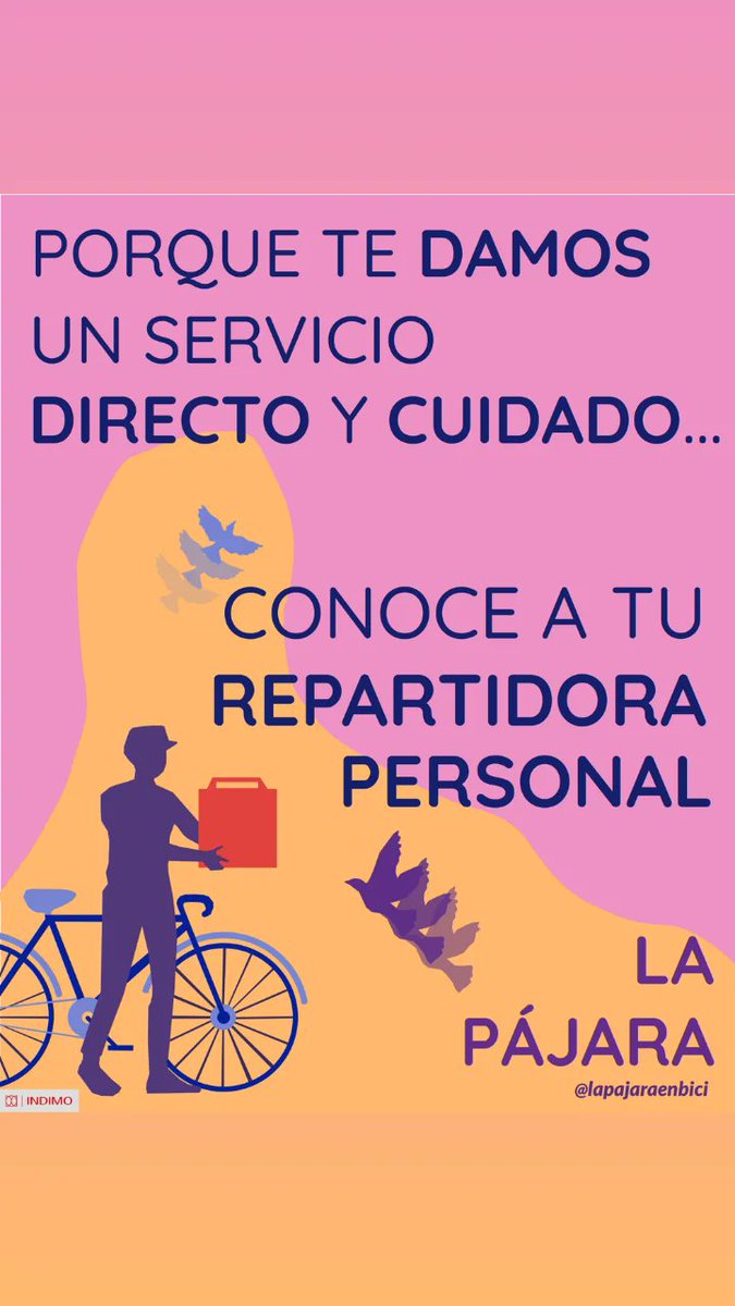 ¡Conócenos! Si compruebas nuestras historias en Facebook e Instagram, conseguirás un código de descuento para tu pedido de hoy. ¿Por qué #lapajaraenbici ?