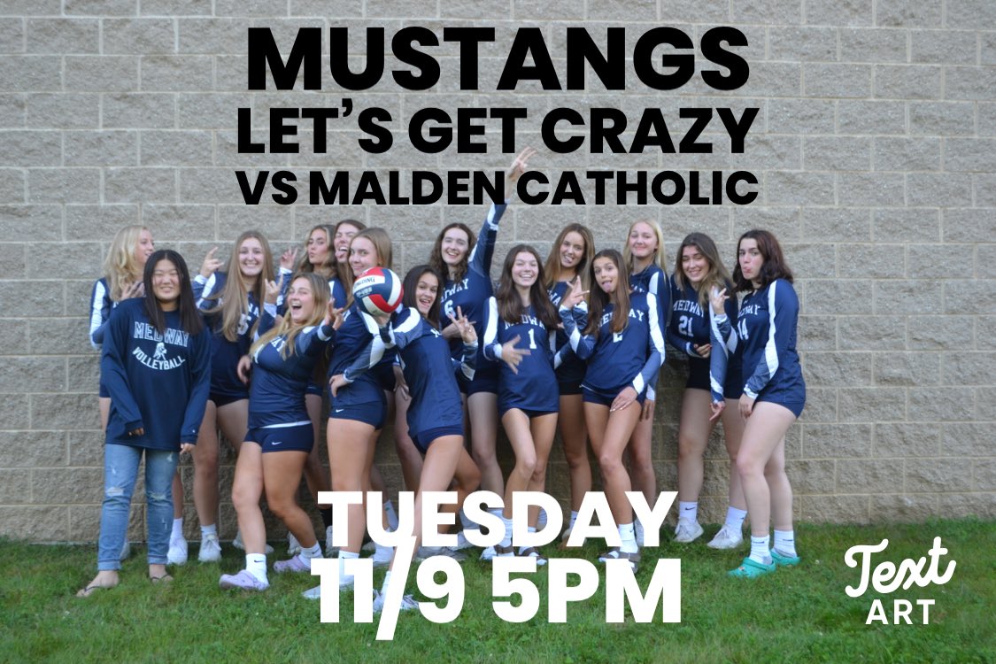 MHSVolleyball7's tweet photo. Let’s Go Mustangs!! https://t.co/u7tltqKZY2