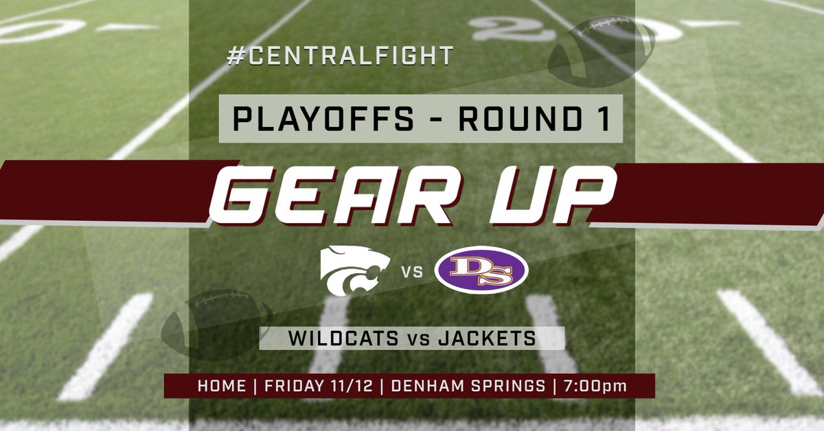 CentralFight_FB's tweet photo. Friday night playoff 🏈🏈🏈 at the Cat House!
 
#CentralFight https://t.co/LrKlxJrmqL