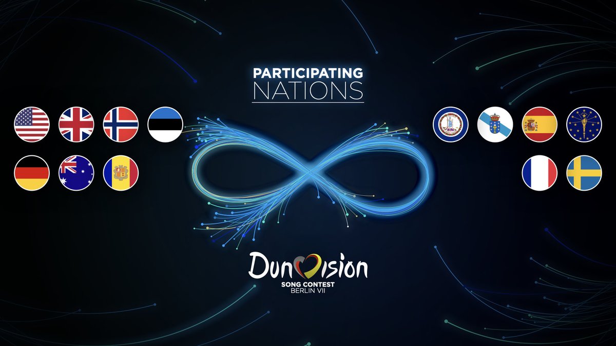 Dunvision_SC's tweet photo. Estas son las 1️⃣3️⃣ naciones que han confirmado su participación en la VII Edición! https://t.co/TMtZsnQvv6