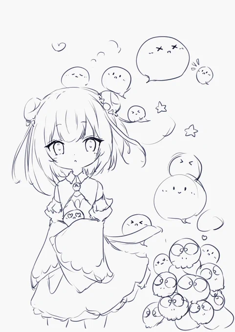 らくがきです 