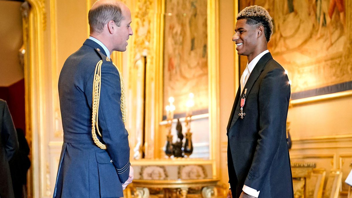 Marcus Rashford MBE 🏅

We're so proud of you, <a href="/MarcusRashford/">MR14</a>!