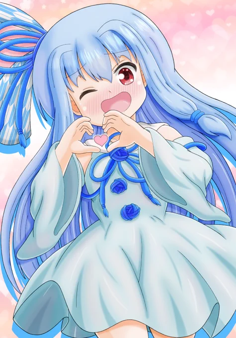好き好き大好きのポーズ
#琴葉葵 