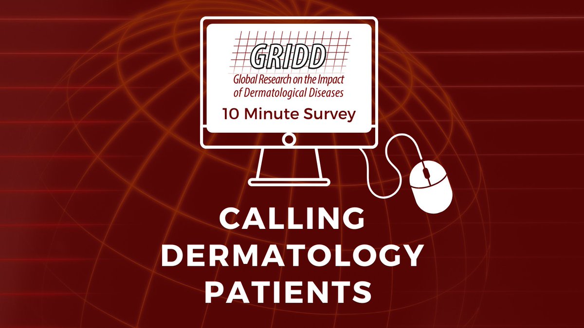 IADPO's tweet photo. #GlobalSkin seeks dermatology patients from a broad range of diseases & regions to take part in our #GRIDDProject. Participants are needed to take a short 10 min survey in English, that captures the impact of your disease. https://t.co/IRxns5CtgF https://t.co/GrjO1OBY5x