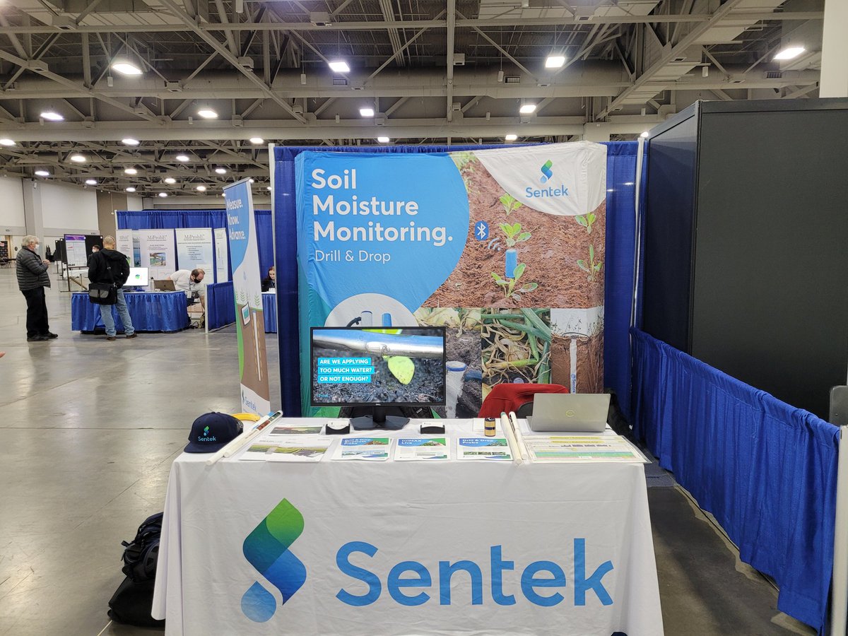 puls9sean's tweet photo. Day two at #ACSmtg come see us at booth 525. #soilhealth #SentekTech Soil moisture done right!π₯π½πΊπ²πͺπ¦ https://t.co/sNfPUGa3W6