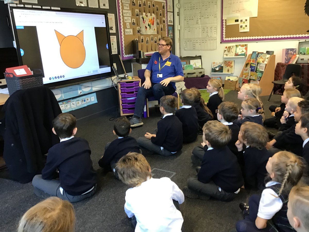 VIPSKingshill's tweet photo. Year 1 and 2 were visited by the @CatsProtection today. They spoke with us about how to keep our pets safe and how to make sure we don’t make a cat uncomfortable with how we touch it. https://t.co/v262neaix0