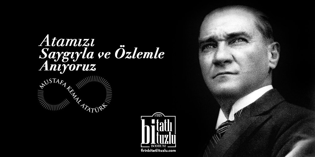 Bitatlituzlu's tweet photo. "10 Kasım 1938'den bugüne seni her zamankinden daha çok özlüyor ve daha iyi anlıyoruz. Ruhun şad olsun."

#AtamızRahatUyusun #10Kasım #MustafaKemalAtatürk https://t.co/09CGAgAy6k