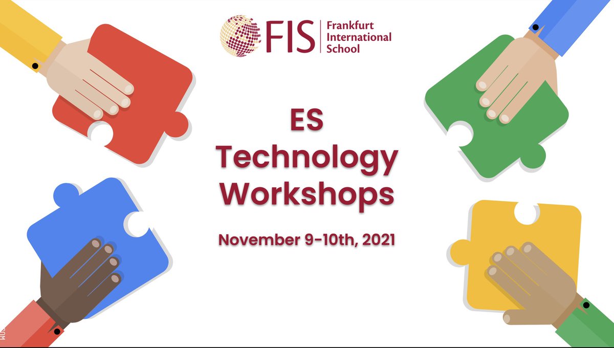 jamie_stark's tweet photo. A great day collaborating w/ our fab @FIS_School ES G3 & G5 teachers. Lots of great discussions around #TPaCK, #SAMR, #PICRAT & purposeful #edtech integration! Looking forward to our unit on Data Handling w/ #GoogleSheets in G3 & Human Survival w/ #LEGO #SpikePrime in G5 ๐ https://t.co/2v5NwpD4k0