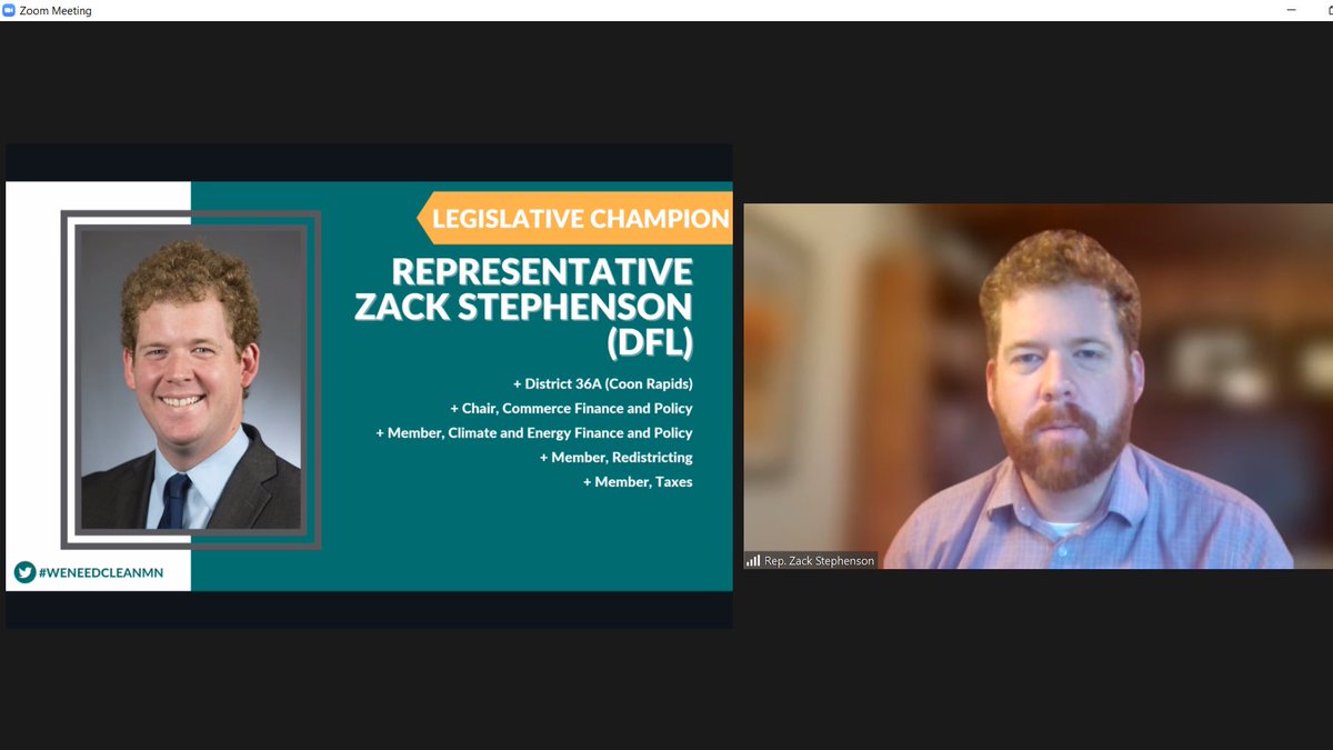GreggMast's tweet photo. 🏆 @cleanenergymn is thrilled to recognize Sen. @JasonRarick & Rep. @zackstephenson as co-recipients of our 2021 Clean Energy Legislative Champion Award! We are grateful for their leadership & efforts in helping pass the #ECOAct! ➡️ https://t.co/1q6ECZvqpx #WeNeedCleanMN #mnleg https://t.co/HFvWdLw94j