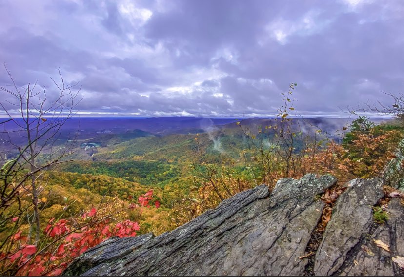 Snuck away with my guy last weekend.  Fall is calling from the Blue Ridge Mountains!  ❤️🍁🧡🍂❤️