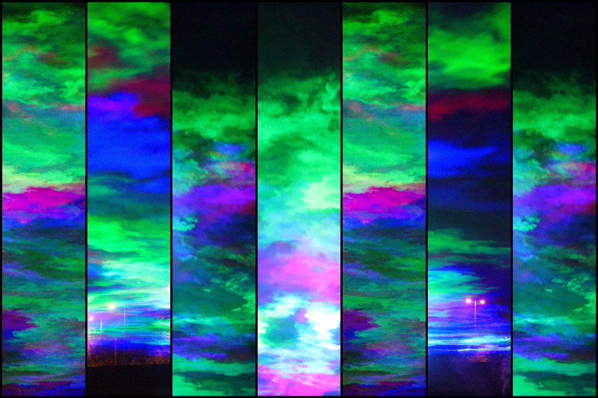 appertunity's tweet photo. #AuroraBorealis in #bradford! with @ruxxnaqvi last Saturday #diptic #lightshow https://t.co/T3d6fWiOne
