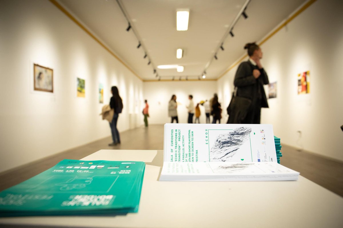 BalkansBB's tweet photo. Balkans Beyond Borders was extremely happy to host the Gala of Curiosities exhibition in the #12thBBBShortFilmFestival - Skin to (Screen to) Skin as part of the project ECHO II “Traditions in Transition” which was co-funded by Creative Europe. 🖌👨‍🎨 https://t.co/pmGETYs116