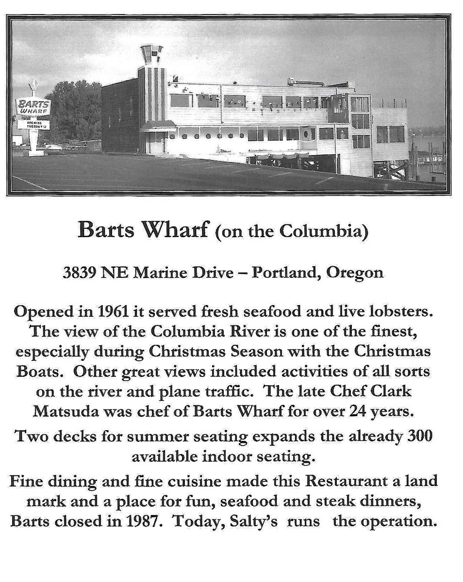 abacot08's tweet photo. Great Gift Idea!  

Restaurants and eateries that made Portland, Oregon one of the hottest cities to eat out. Photos and short stories of establishments operating in 1957-1967...some are still in business.
Order copy(ies) by emailing jgonzalesfmp@earthlink.net for $10 each + S&amp;H https://t.co/7e6NqpytzN