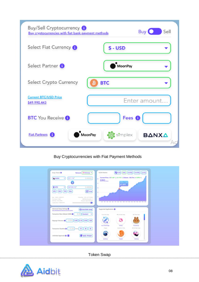 projectaidbit's tweet photo. Aidwallet is one of the decentralized, most secure, committed and simple multi-currency crypto-wallet.
#aidbit #wallet #cryptocurrency #DeFi #trading #bnb https://t.co/xEAMlBEK70