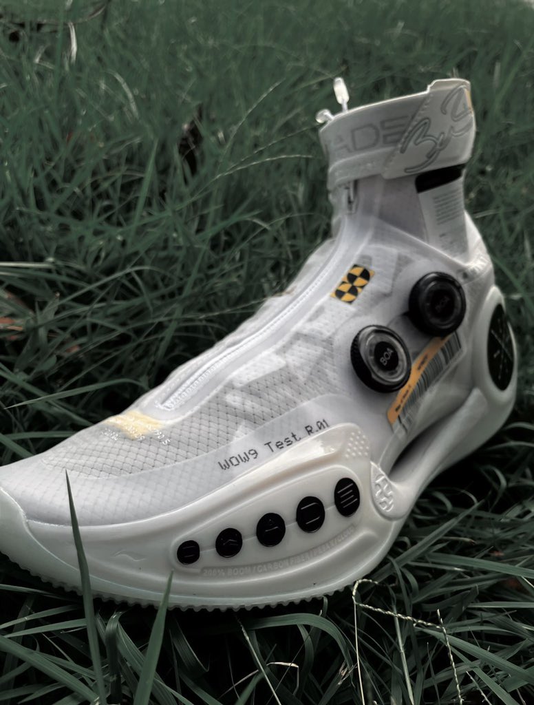 antaout's tweet photo. Li-Ning Way Of Wade 9 INFINITY “test r1”

#lining #wayofwade #liningshoes #wayofwade #wow9 #sneakers #liningwayofwade #wow9warning #liningbasketball #hibasketballshoes #liningrunning #basketballshoes #runningshoes  #wayofwadeinfinity #liningwow https://t.co/jFmGIXKjEx