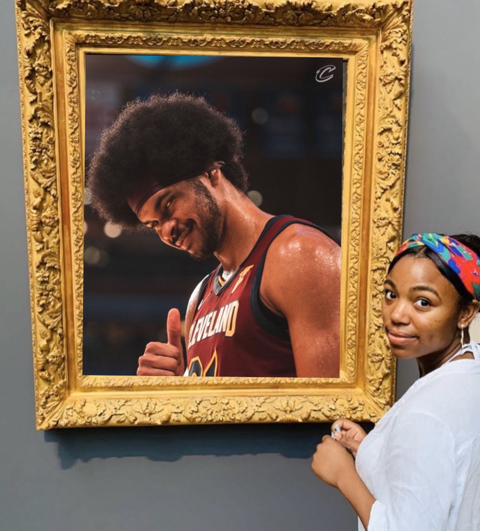 ElalcaldeRafa's tweet photo. In the @cavs perfect 4-0 week, being the only player in the @NBAOfficial to average over 20.0 PPG and 15.0 RPG gets you Eastern Conference Player of The Week and a spot on the wall in the @Angel_Gray1 #AngelAtTheMuseum. Congrats @_bigjayy_ #ModSquad #PatrullaJuvenil
#LetEmKnow https://t.co/tqUshlf07L