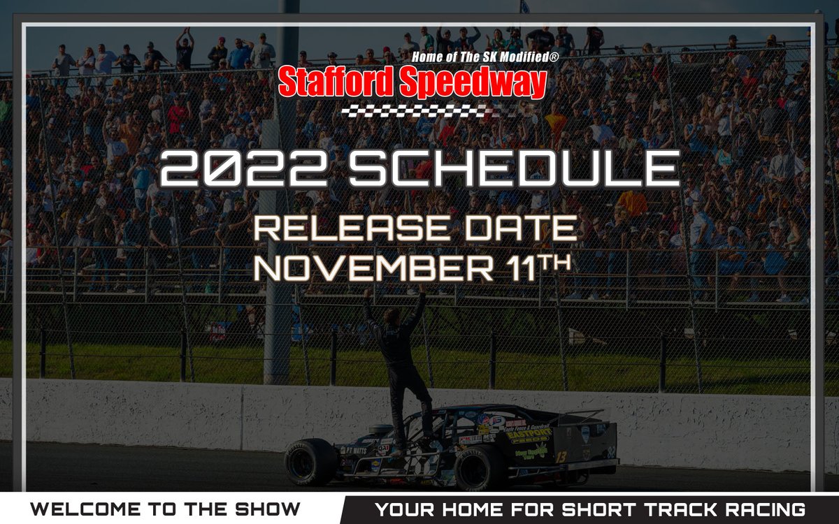 StaffordSpeedwy's tweet image. 📣📣📣

2022 Schedule release, this Thursday....some surprises in store 😎
