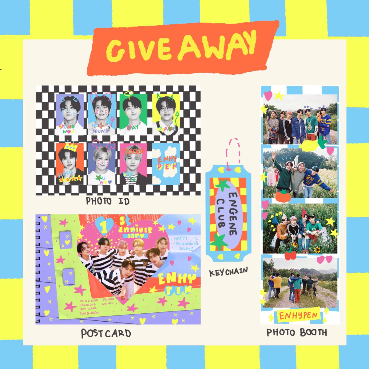 𓊆 pls rt 𓊇

ถ้าเค้าทำ giveaway Enhypen 1st year Anniversary มีคนสนใจมั้ยคะ ถ้าสนใจช่วยเมนชั่นหรือกดเฟบให้เค้าทีน้าคับ เดี๋ยวเค้าจะมาบอกจำนวนกับวันลงฟอร์มอีกที ฝากด้วยนะคะ 🥺🤍 

#ENHYPEN #เอนไฮเพน #ตลาดนัดENHYPEN