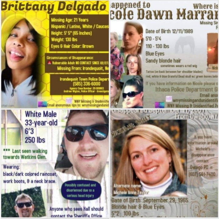 PhD_OnTheCouch's tweet photo. Please 👀👀👀👀👀👀 & R/T
Full thread of #MissingPerson s
Link to page: https://t.co/YiZHEkUGUZ
#WNY #NY #MISSING #Buffalo #Rochester #ROC
#FindThemAll
#missingthemissing #missingchildren #missinginamerica #GabbyPetito #gabbypetitofoundation #BrianLaundrie https://t.co/Ydf4YyvUuL