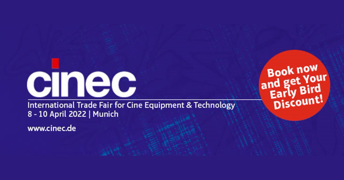 #cinec2022: Take a look at our exhibitor brochure  - and book your stand now to get your Early Bird Discount at cinec.de/app/uploads/20…  
#filmproduction #filmmaker #filmmaking #filmindustry #event