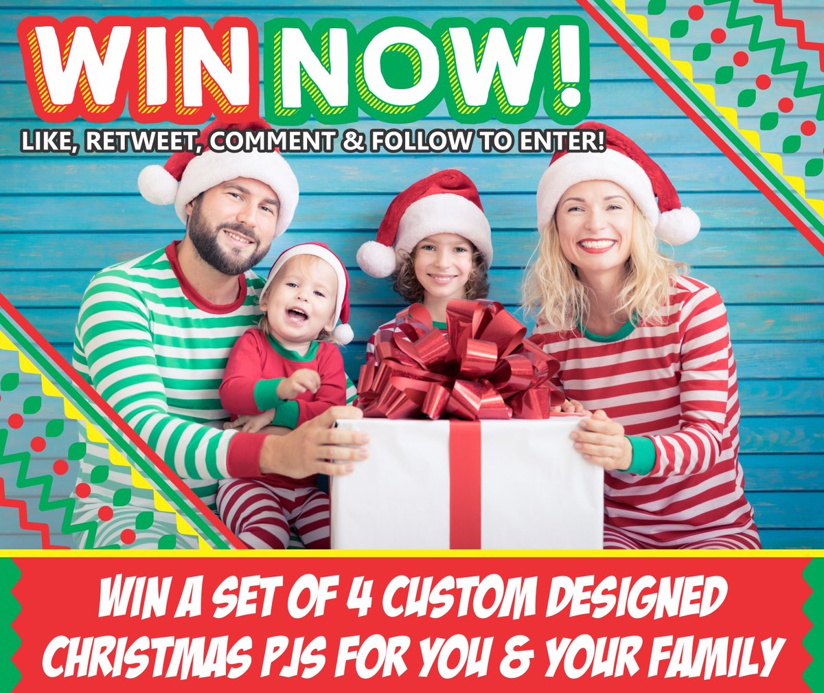 FSM_Fresh's tweet photo. Win a set of 4 custom designed Christmas PJs for you and your family! Like, share, comment and follow to enter. Spread the cheer and good times in comfort and style! #dyesub #christmasgiftideas #uniquechristmasgifts #dyesublimation #happyholidays #merrychristmas https://t.co/U4Yc0ry1Xh