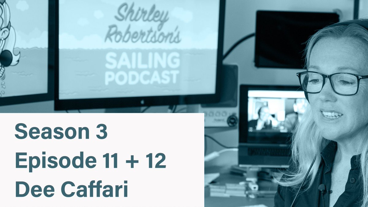 Shirley Robertson (@shirleysail) on Twitter photo It’s Podcast time people!! - this time with the very accomplished
<a href="/deecaffari/">Dee Caffari MBE</a>
- SIX times around the planet - twice on her own, a
<a href="/VendeeGlobe/">Vendée Globe</a>
finisher, two Volvo Ocean Race campaigns - it’s an inspiring listen!
Available on all good podcast platforms It’s Podcast time people!! - this time with the very accomplished
<a href="/deecaffari/">Dee Caffari MBE</a>
- SIX times around the planet - twice on her own, a
<a href="/VendeeGlobe/">Vendée Globe</a>
finisher, two Volvo Ocean Race campaigns - it’s an inspiring listen!
Available on all good podcast platforms