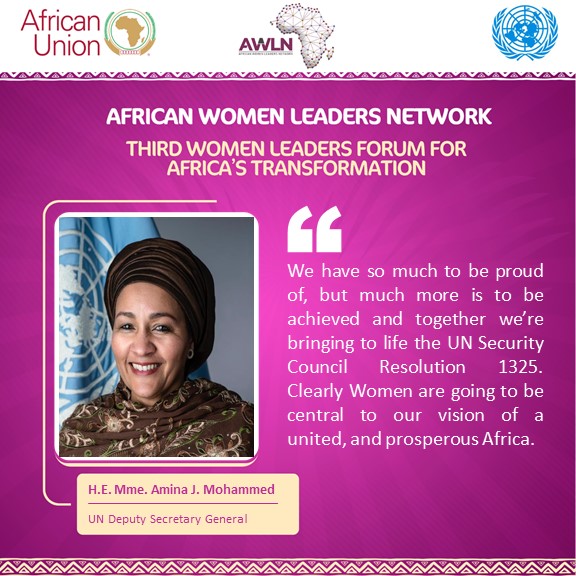 AWLNetwork (@awlnetwork) on Twitter photo We have so much to be proud of, but much more needs to be achieved said <a href="/AminaJMohammed/">Amina J Mohammed</a> at the Opening of the #ThirdForum of <a href="/AWLNetwork/">AWLNetwork</a>.
<a href="/AUBinetaDiop/">Bineta Diop</a> <a href="/phumlambongcuka/">Phumzile Mlambo-Ngcuka</a> <a href="/MaEllenSirleaf/">Ellen Johnson Sirleaf</a> @AU_WGDD <a href="/AminaJMohammed/">Amina J Mohammed</a>
<a href="/AUC_MoussaFaki/">Moussa Faki Mahamat</a>
<a href="/AwaNdiayeSeck1/">Awa Ndiaye Seck</a> <a href="/awln_YoungWomen/">AWLN Young Women Leaders Caucus</a> We have so much to be proud of, but much more needs to be achieved said <a href="/AminaJMohammed/">Amina J Mohammed</a> at the Opening of the #ThirdForum of <a href="/AWLNetwork/">AWLNetwork</a>.
<a href="/AUBinetaDiop/">Bineta Diop</a> <a href="/phumlambongcuka/">Phumzile Mlambo-Ngcuka</a> <a href="/MaEllenSirleaf/">Ellen Johnson Sirleaf</a> @AU_WGDD <a href="/AminaJMohammed/">Amina J Mohammed</a>
<a href="/AUC_MoussaFaki/">Moussa Faki Mahamat</a>
<a href="/AwaNdiayeSeck1/">Awa Ndiaye Seck</a> <a href="/awln_YoungWomen/">AWLN Young Women Leaders Caucus</a>