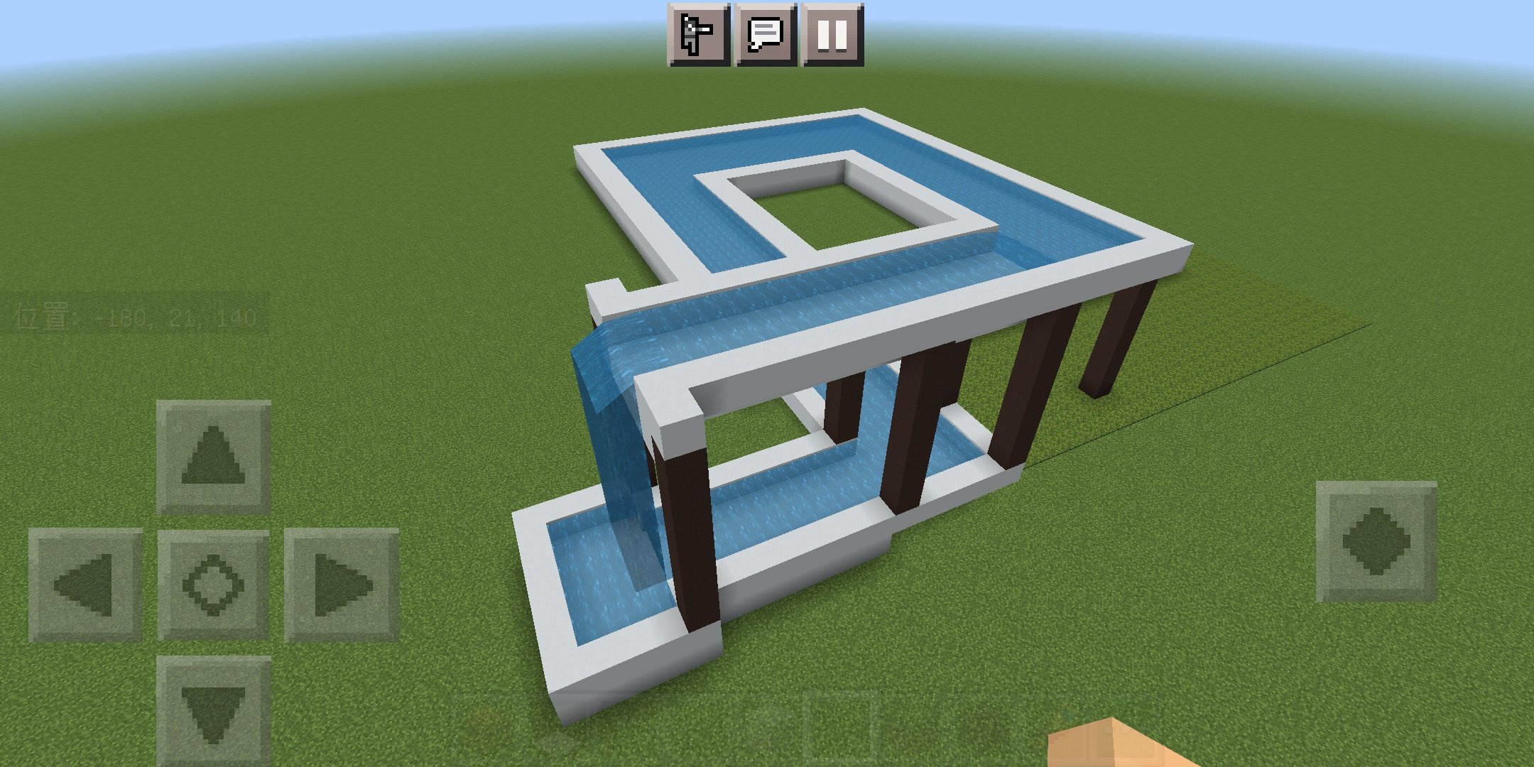 Twitter 上的 ひぐゆう マイクラでトリックアート作ってみたe ー T Co L05a0wfvl8 Twitter