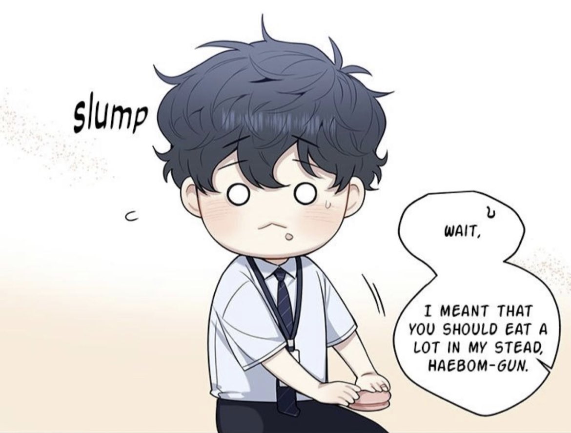 YAOIxxSMUT's tweet photo. Yay! Look at him enjoying his desserts! 

Sauce: cherry blossom after winter 

#BL 
#yaoi 
#smut https://t.co/izE0FCgs69