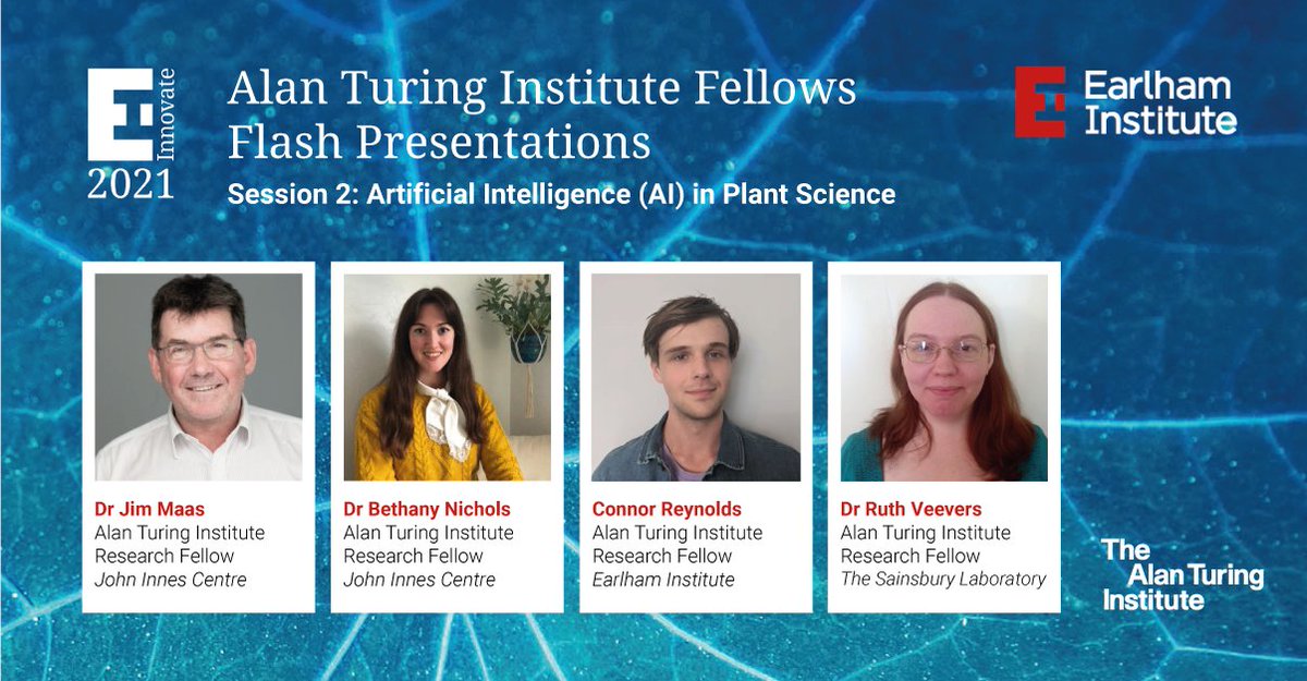 Next week at #EIInnovate we'll welcome Turing Fellows from the Earlham Institute, <a href="/JohnInnesCentre/">John Innes Centre</a> and <a href="/TheSainsburyLab/">The Sainsbury Laboratory</a>, who were funded through the <a href="/turinginst/">The Alan Turing Institute</a> AI for Science and Government Strategic Priorities Fund and <a href="/BBSRC/">Biotechnology and Biological Sciences Research</a>. 

Register by 14 November:
okt.to/mWONTf