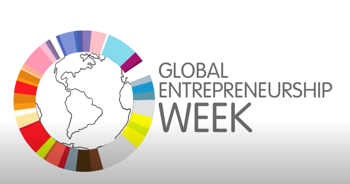 ICEBranding's tweet photo. This week is Global Entrepreneur Week. For the past 13 years, this campaign has celebrates innovators around the world who are committed to breaking barriers and @unleashingideas. Learn more by clicking the video. https://t.co/iI6aN4ODLW https://t.co/CTo5a6rWA9