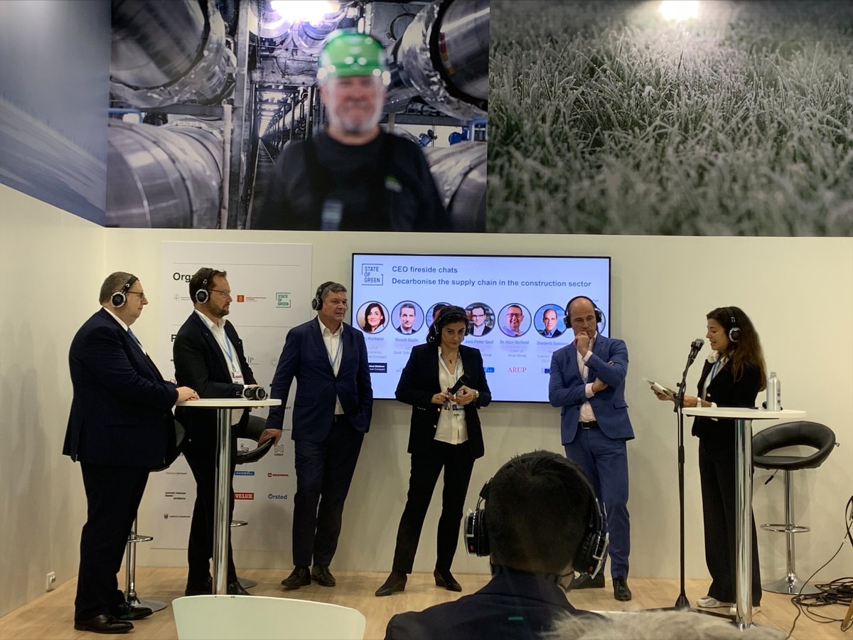 The building sector needs to join the decarbonisation party says <a href="/EU_Commission/">European Commission</a> <a href="/diederiksamsom/">Diederik Samsom</a>, speaking today at a roundtable with our CEO <a href="/JensPeterSaul/">Jens-Peter Saul</a> at <a href="/COP26/">COP26</a>.  At Ramboll, we are ready to help the construction sector onto a low carbon pathway. #buildings #Sustainability