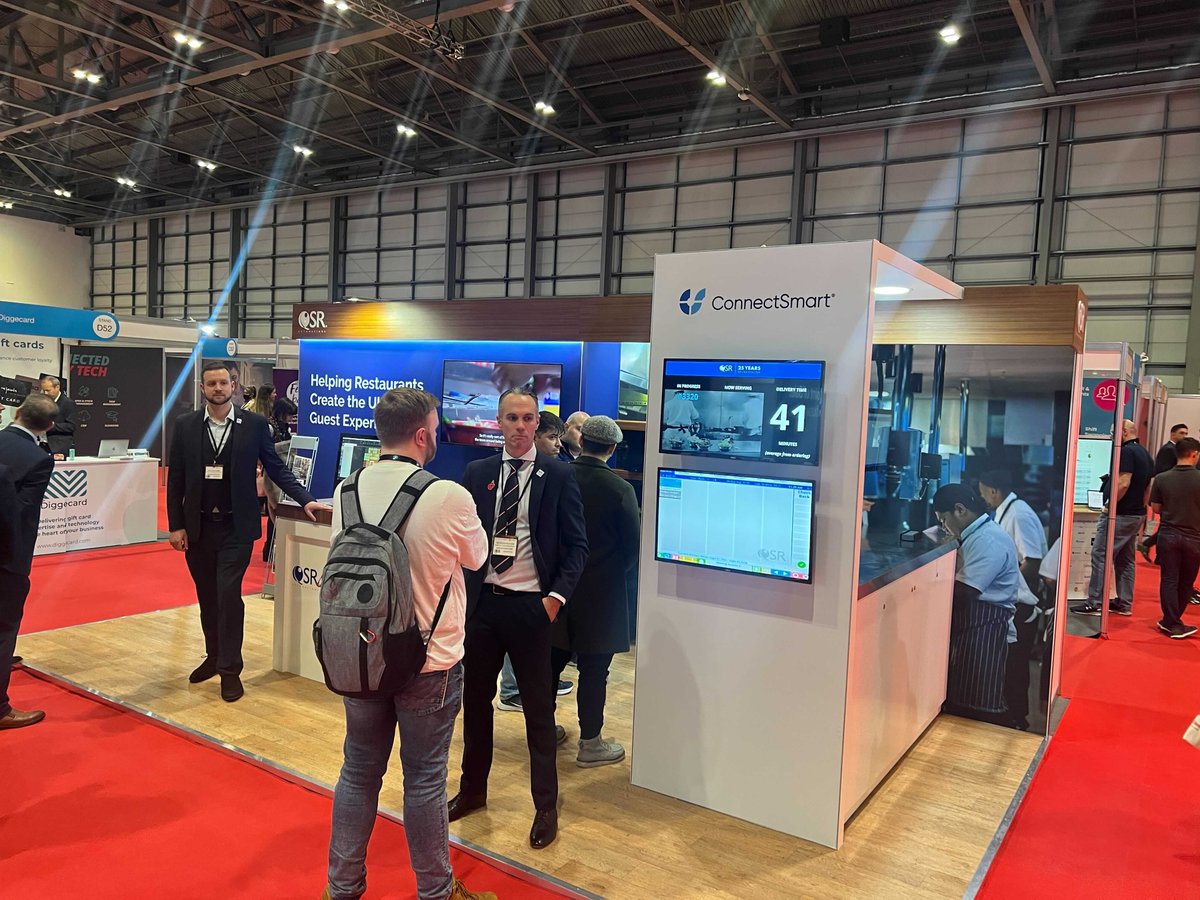 Is restaurant technology one of your 2022 priorities? It should be! Find out what our ConnectSmart suite of products can do for your business at stand D62 @RestTechLive today and tomorrow! #RBTL21