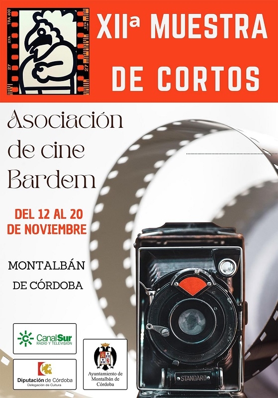 🎞️ La Asociación de #Cine Bardem publica los títulos que compiten en su Muestra de Cortos bit.ly/3o9Tgkh #Córdoba

📅 Los cortometrajes que participan en esta edición se podrán visualizar y votar a través de la plataforma Festhome TV del 13 al 16 de noviembre.
