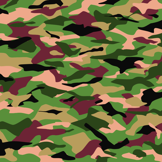 迷彩柄のtwitterイラスト検索結果 古い順