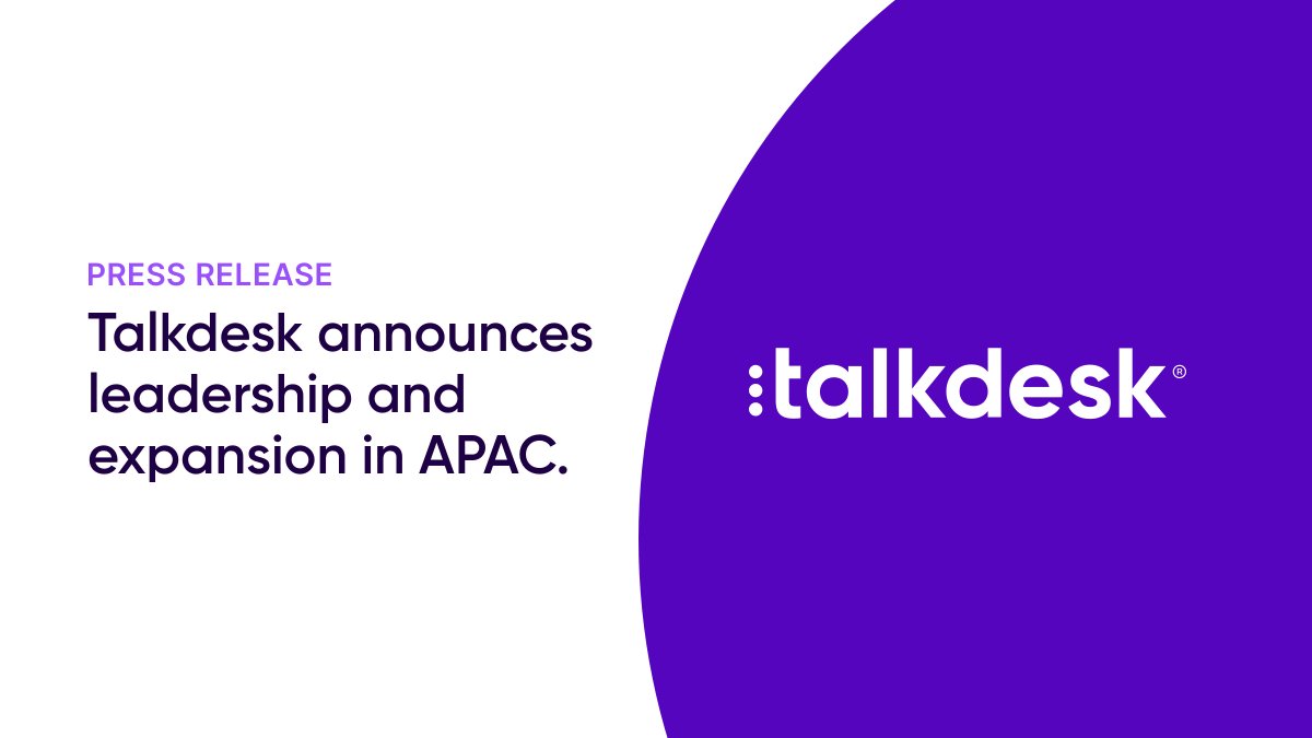 Talkdesk tweet media