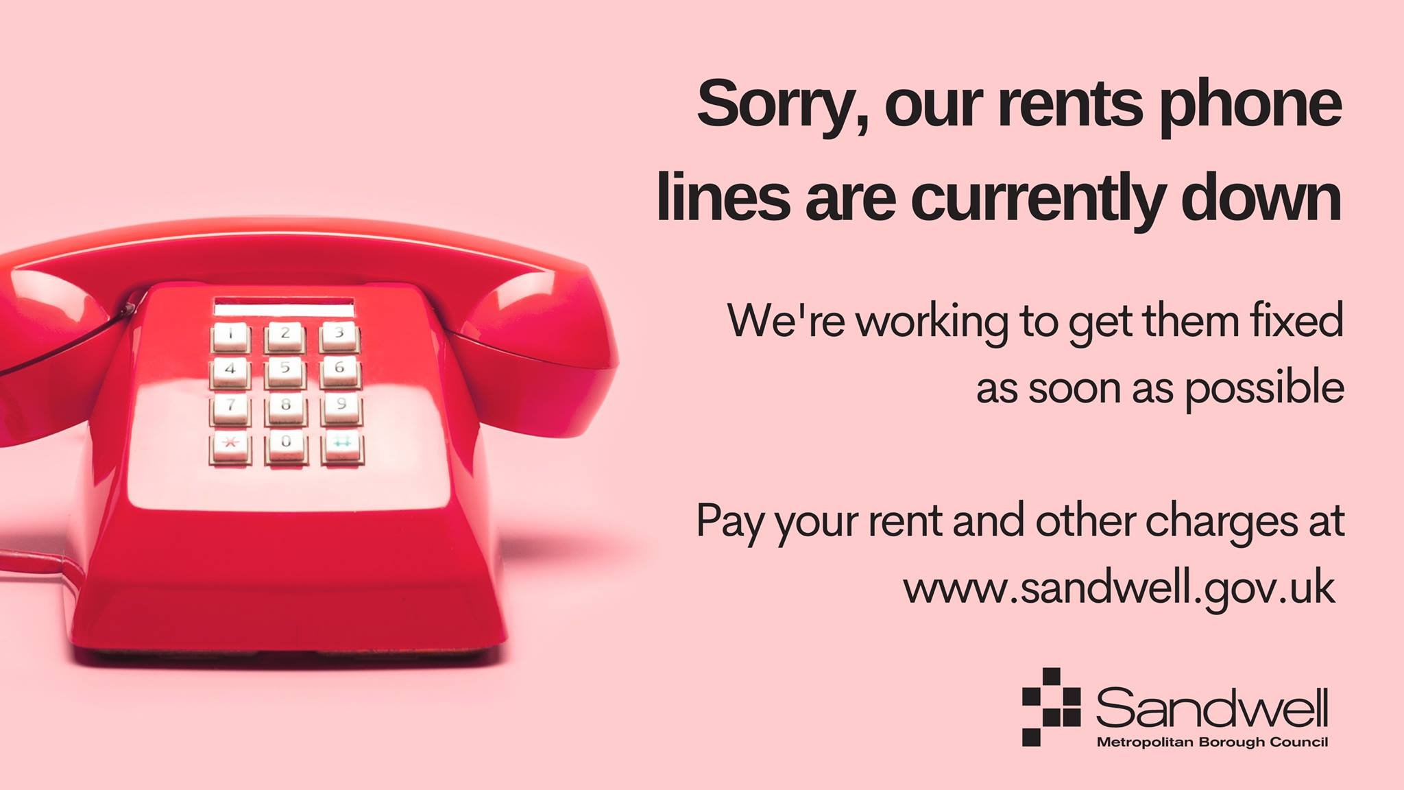 Sandwell Council on Twitter "To pay your rent or set up a Direct Debit