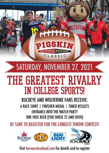 DiveBarCle's tweet photo. Annual Pigskin Race is back!!!! https://t.co/EhO1gG6Iym to sign up! This is always one of our biggest events! Even if you don’t run, come for our watch party! https://t.co/0IBZ2f8e7H