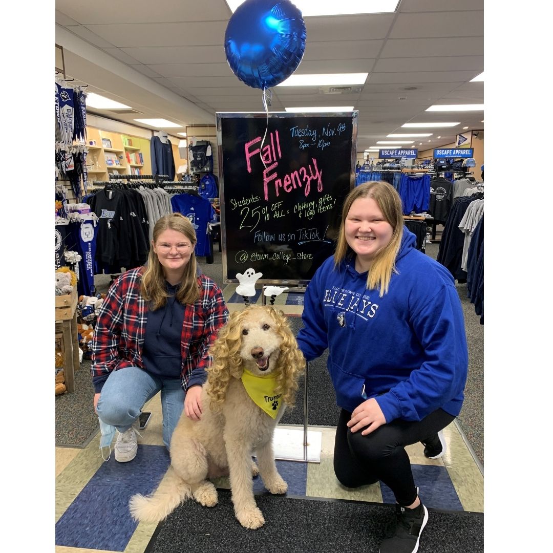 Join us tonight from 8 to 10 pm for the Fall Frenzy Sale at the College Store!!  25% ALL Gift, Clothing &amp; Logo items AND 75% OFF ALL Clearance items!!  It's going to be a FRENZY!!!  Don't miss out!