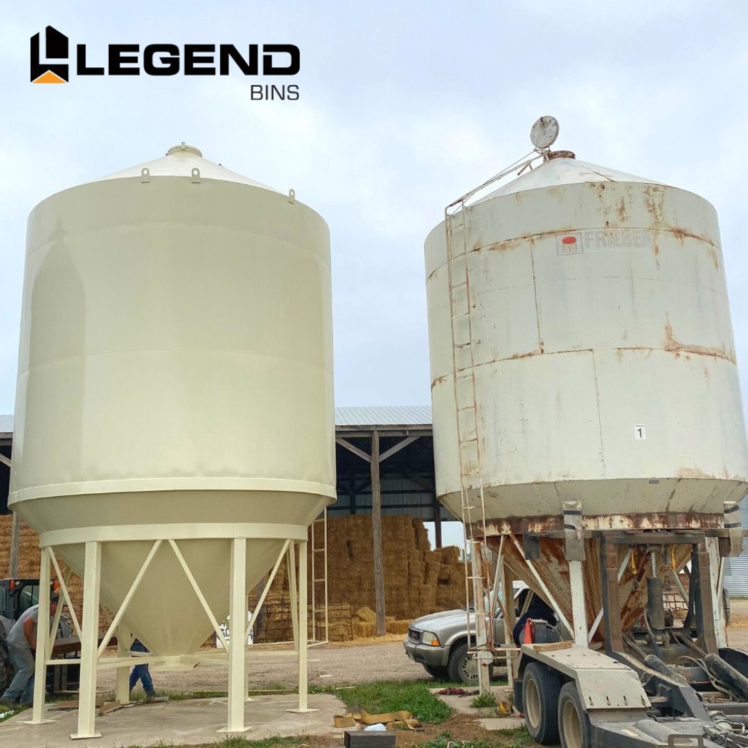 LegendBins's tweet photo. #TranformationTuesday is here!

We have many features that make our bins best! They include:
👉Stainless Steel Bottom Manway Cover
👉Sidewall Interior Ladder
👉Bean Ladders
👉Temperature / Moisture Cable Installation

And more! Learn more at 
🌎https://t.co/3c4htBxdZe https://t.co/aCaZI66yV0
