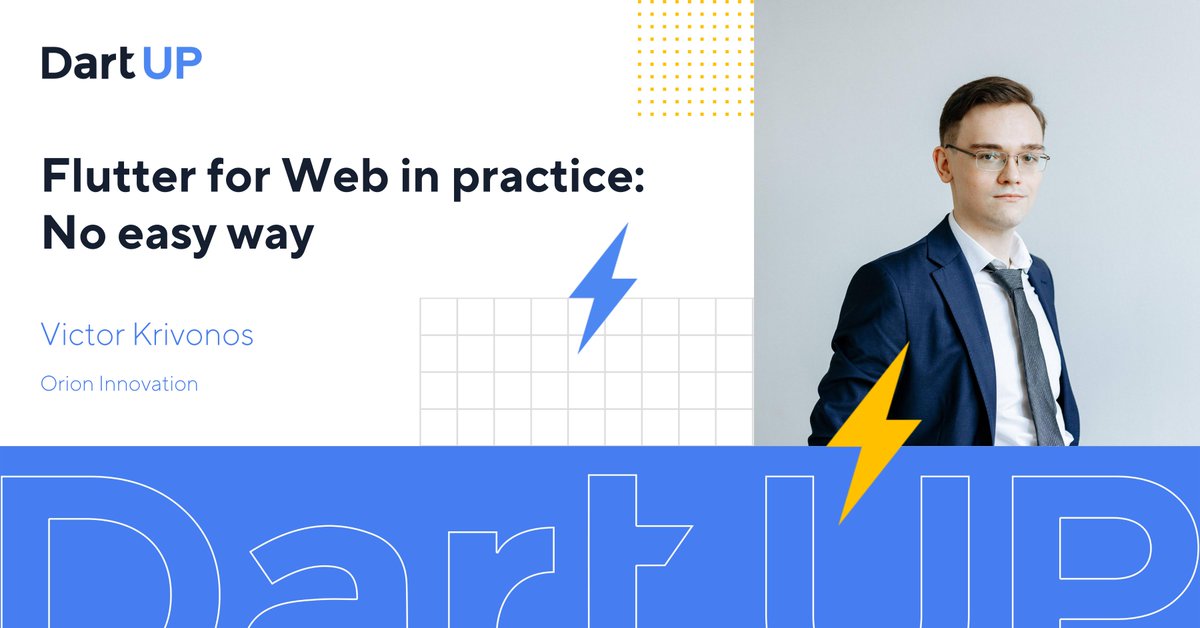 Being a developer and a psychologist, talk about Flutter is easy for <a href="/viranaaret/">Viktor Krivonos</a>. Come virtually meet Victor and gain invaluable knowledge about #Flutter usage for cross-platform development: bit.ly/3knbiyu