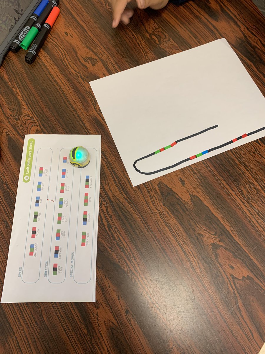 MrMorningEDU's tweet photo. What we do in 6th grade when the internet goes down…. We learn to code with @Ozobot ! #lowtech #STEAMclass #STEMeducation #blockcodes #keepingthemengaged @BSMS_Eagles https://t.co/47kO7VsE93