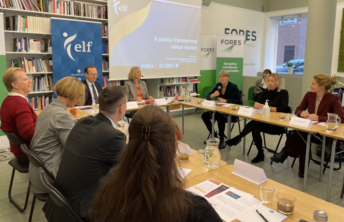 Tankesmedjan Fores tweet media