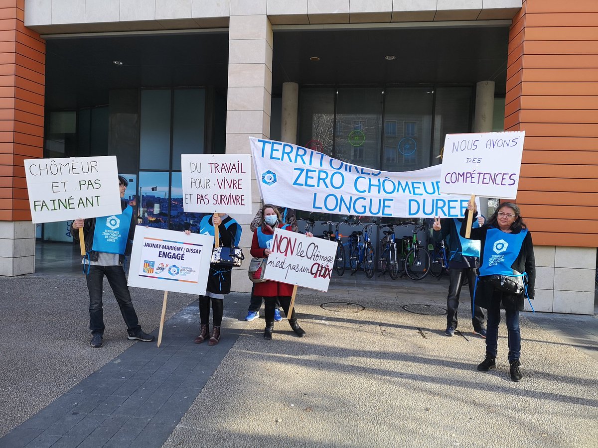 #greveduchomage 2021
Dissay Jaunay Marigny mobilisé dans la démarche Territoires zéro chômeur de longue durée !! #tzcld