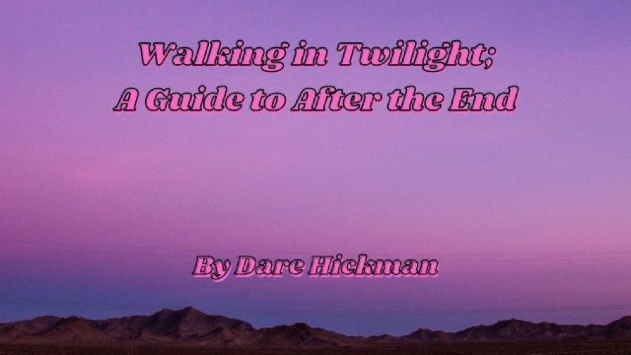 Dare2Dreamrpg's tweet photo. Last night I made and released a new game! “Walking in Twilight” is a game about what comes after the end of your end; walking through memories and finding peace. Please check it out and spread the word! https://t.co/o1bZatFEcC