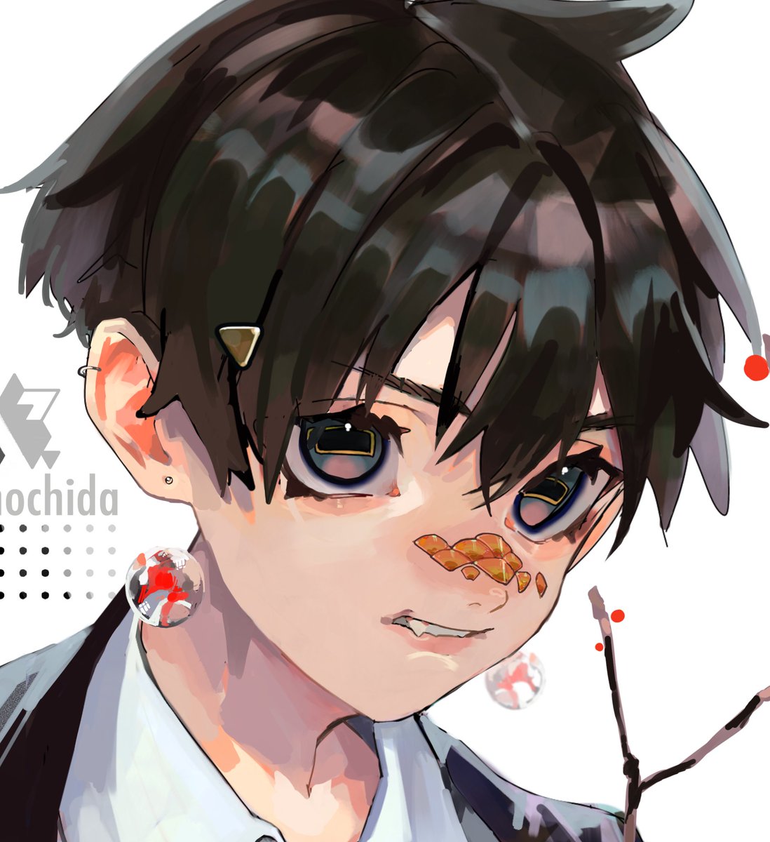 「餅田ハジメ 」|SUTYURAのイラスト