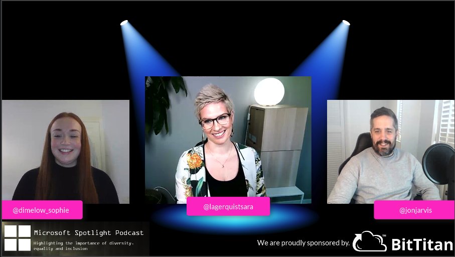 Coming in December <a href="/jonjarvis/">Jon Jarvis</a> was joined by <a href="/lagerquistsara/">Sara Lagerquist</a> and our guest co-host <a href="/dimelow_sophie/">Sophie Dimelow</a>. Sara told us about her life in IT and her battle with Breast Cancer. We are glad she has been given the all-clear and enjoying life. 

#WomenInTech #BreastCancerAwareness