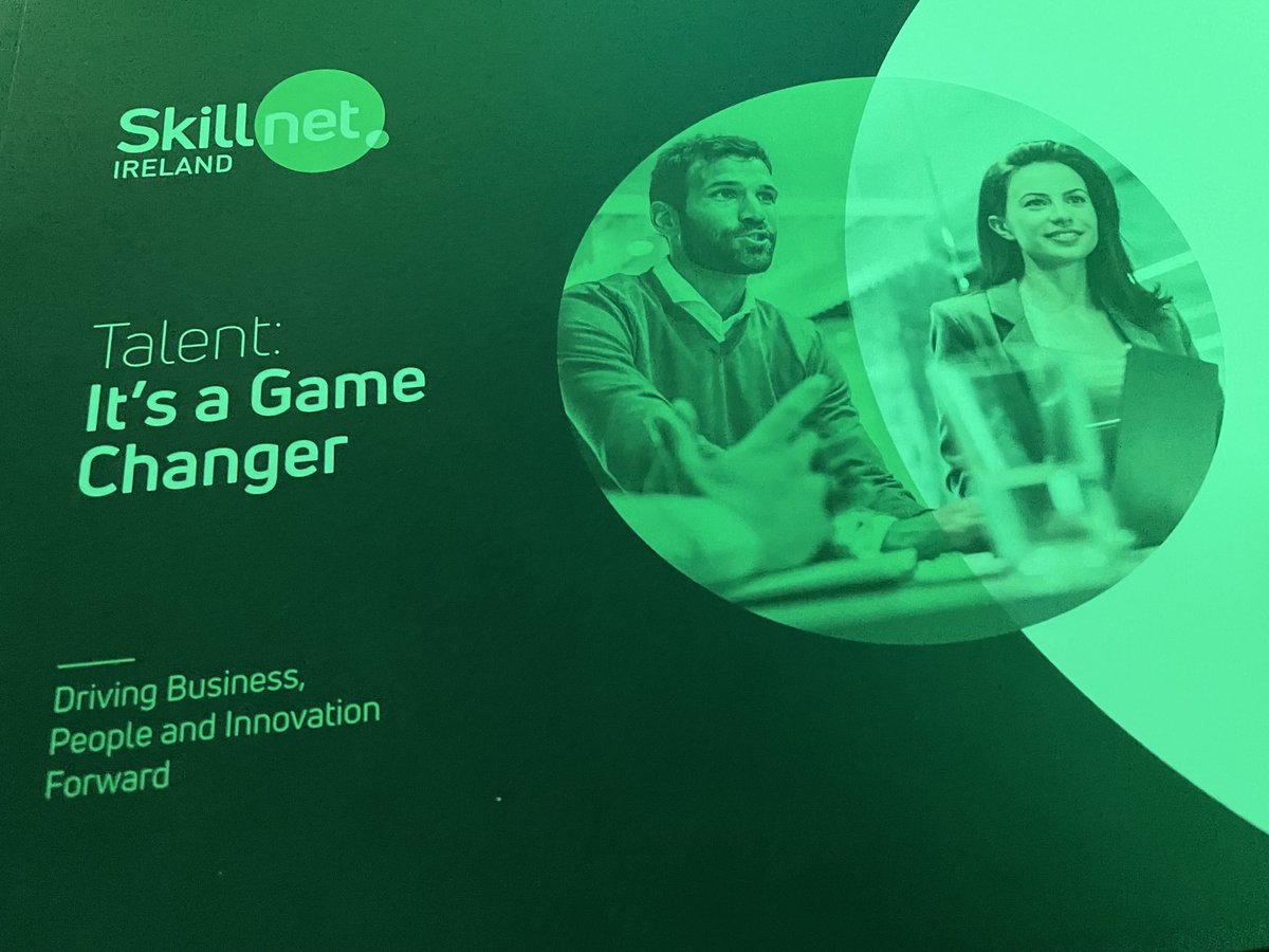 Talent is a game changer! New publication hot off the press, driving businesses, people &amp;innovation. ⁦<a href="/SkillnetIreland/">Skillnet Ireland</a>⁩ supports 120k businesses and 80k people every year. #skills #innovation #training ⁦@NRFIreland⁩ ⁦@nrfskillnet⁩ ⁦@JaniceNRF⁩