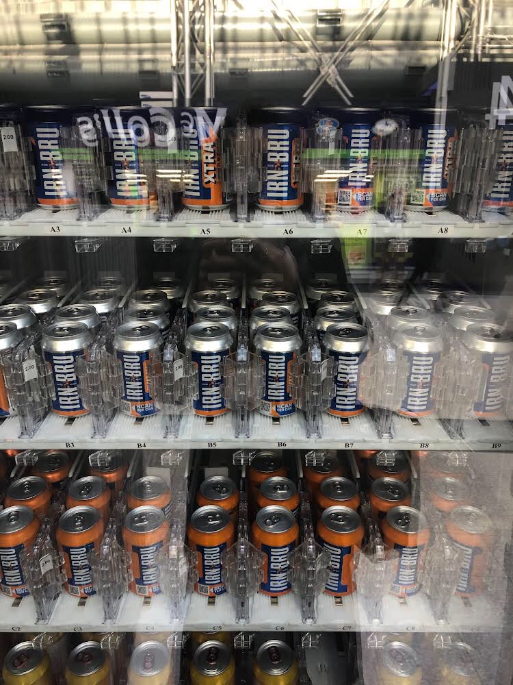 Drinks machines at #COP26