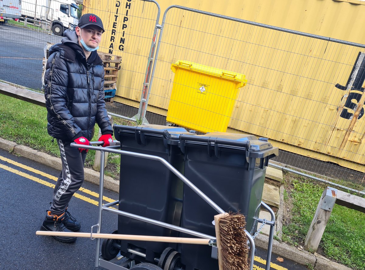 DdhSearch's tweet photo. Ajay has been a key part of the Ground &amp; Gardens team keeping the hospital grounds tidy. He's already been able to work solo after just a few days! Well done Ajay! #NHS #supportedemployment https://t.co/7s7kGW4xcb